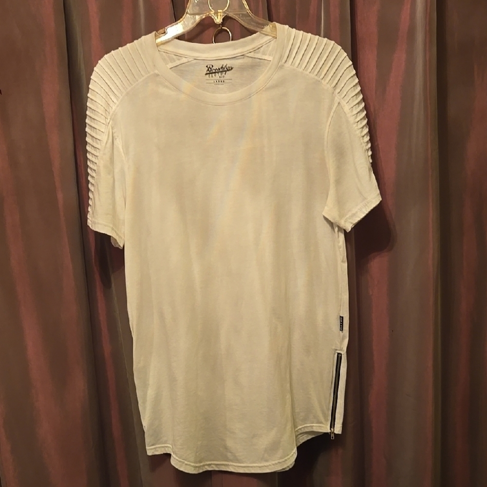 Mens Brooklyn Cloth Black and White Short Sleeve Tee